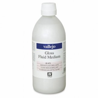 MEDIO ACRILICO BRILHANTE 500 ML VALLEJO