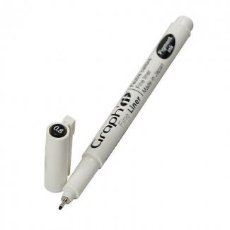 GRAPH IT FINE LINER 0,8  BLACK