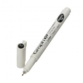 GRAPH IT FINE LINER 0,5  BLACK