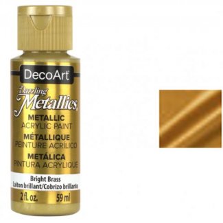 TINTA 59ML DA338  BRIGHT BRASS METALIZADA  AMERICANA
