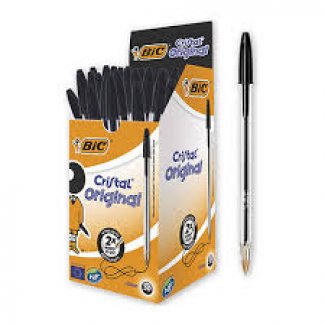 ESFEROGRÁFICA BIC CRISTAL PRETA