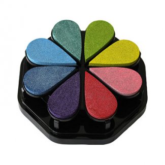 INK PAD 8-COLOR PEARL,D107*H45MM