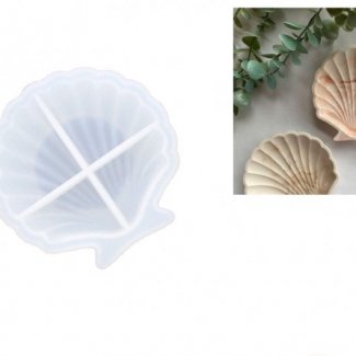 MOLDE SILICONE CONCHA PARA JESMONITE
