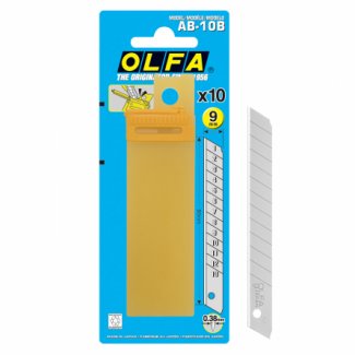 LAMINA SEGMENTADA PRATA 9MM (AB-10B) OLFA