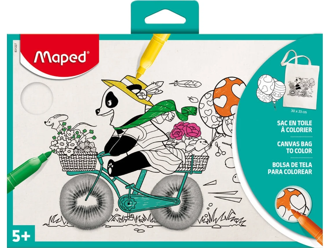 SACO PANO PARA COLORIR MAPED