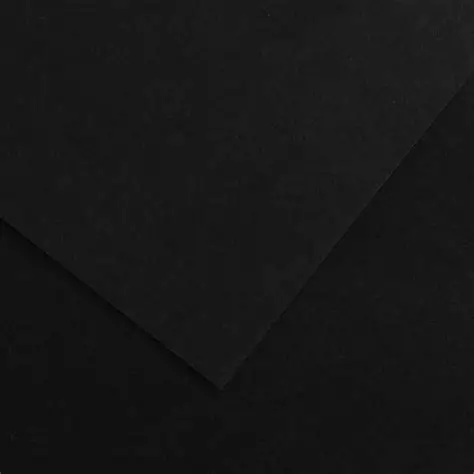 CARTOLINA CANSON LISA A4 PRETO 185 GRS  - Nº38