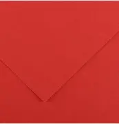 CARTOLINA CANSON LISA A4 VERMELHO 185 GRS - Nº15