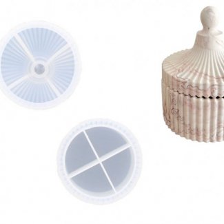 MOLDE SILICONE PORTA JOIAS JESMONITE 8,2X10 CM