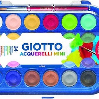 AGUARELA GIOTTO 24 CORES C/PINCEL 23MM