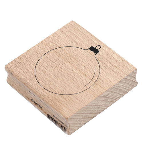 CARIMBO BOLA DE NATAL ARTOZ 60*60 19 MM