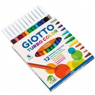 GIOTTO MARCADOR TURBO COLOR CAIXA 12 UND