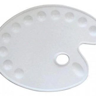 PALETA  OVAL PLASTICA  19X14 - 12 P TALENS