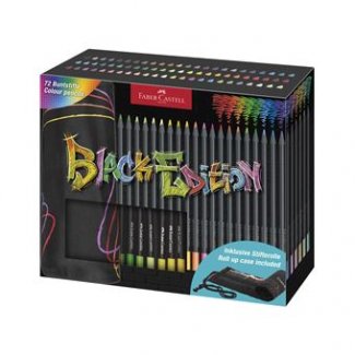 CONJUNTO BLACK EDITION 72 LAPIS + ESTOJO