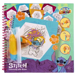 LIVRO COLORIR STITCH - COM AGUA