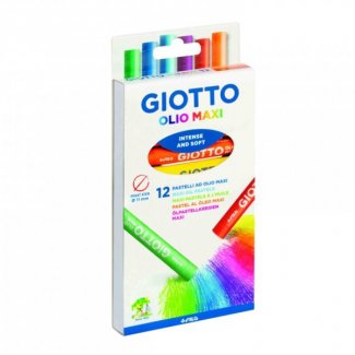 LAPIS PASTEL DE OLEO GIOTTO  12 CORES