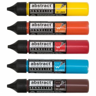 CONTORNO ABSTRACT PRETO MARTE 759 - 27 ML