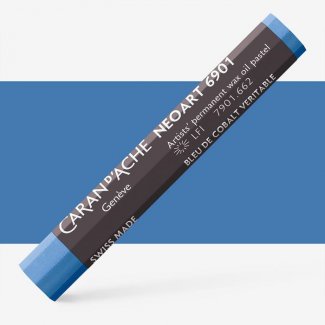 PASTEL OLEO NEOART CARAN D`ACHE AZUL COBALTO 10% 662
