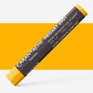 PASTEL OLEO NEOART CARAN D`ACHE AMARELO CADMIO DOURADO 530