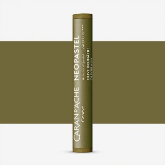 PASTEL DE ÓLEO NEOPASTEL CARAN D` ACHE CASTANHO AZEITONA ( 039 )