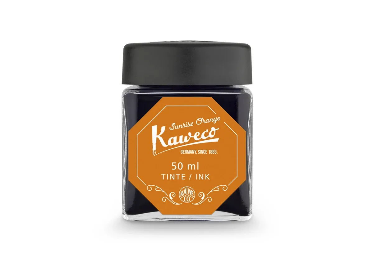 KAWECO INK BOTTLE  SUNRISE ORANGE 50 ML