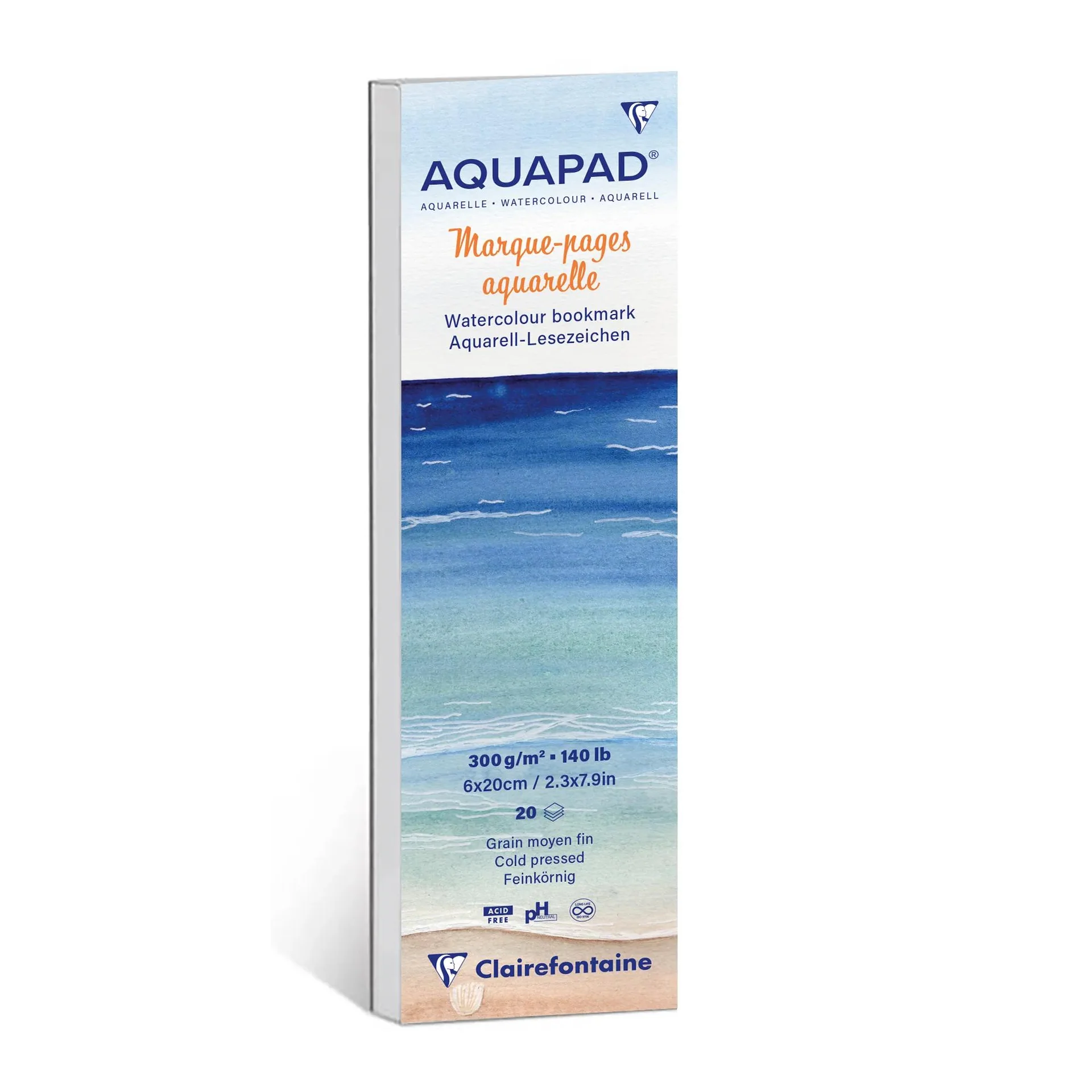 MARCADOR DE PAGINA 6X20 300 GRS 20 FHL CLAIREFONTAINE