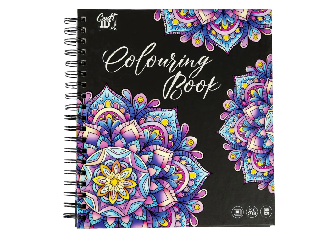 LIVRO COLORIR MANDALAS 30 FLH 280 GRS.