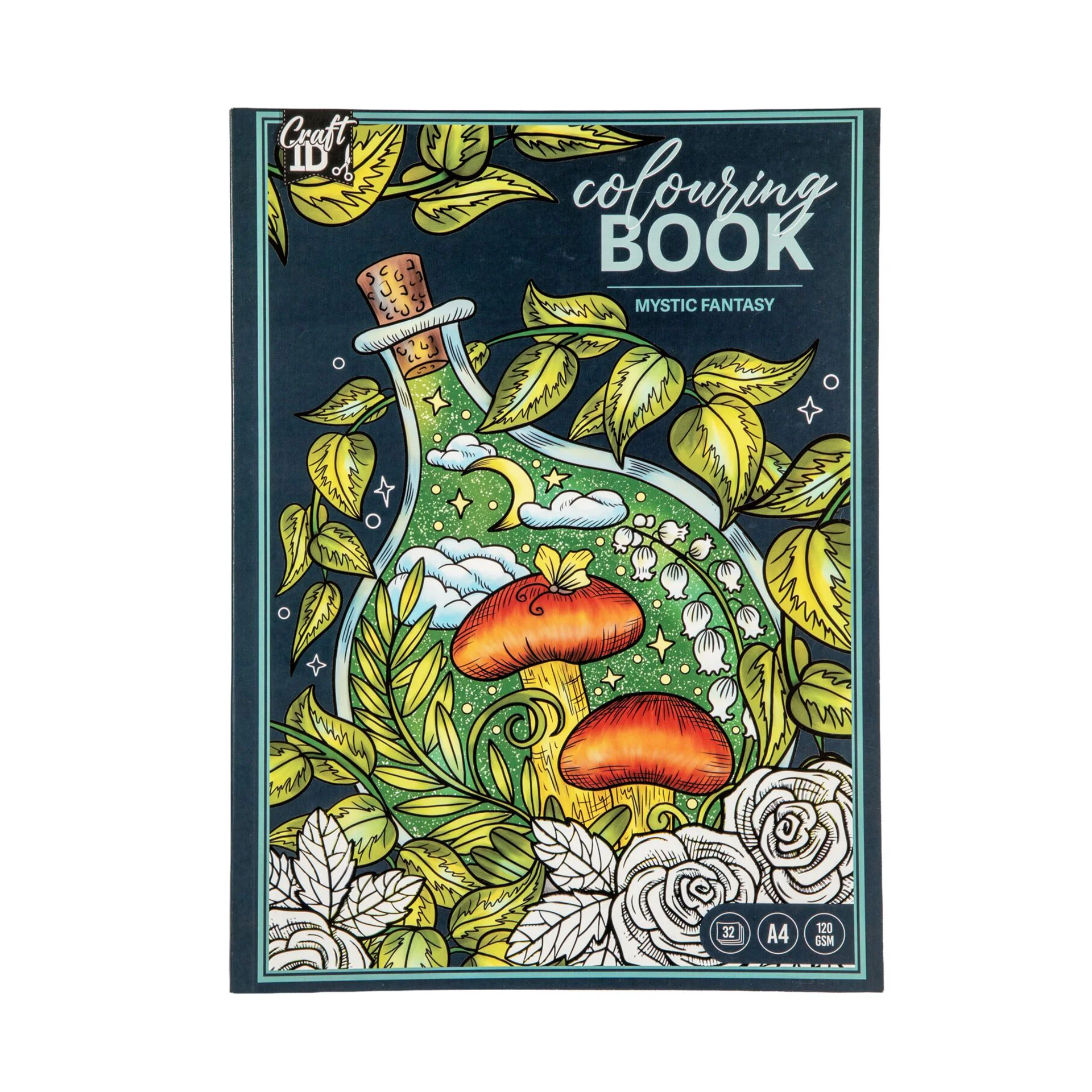 LIVRO COLORIR 64 DESENHOS MYSTIC FANTASY