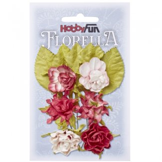 FLORELLA -FLOR PAPEL 3 CM