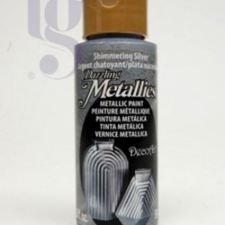 TINTA 59ML DA070 SHIMMERING SILVER METALIZADA