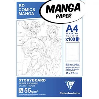 MANGA 40 FLS BD/COMIC A4 G S 200 GR