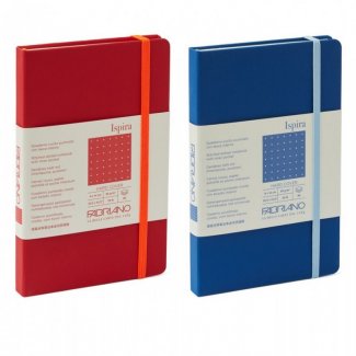 NOTE BOOK CAPA DURA PONTILHADO ISPIRA 9X14,96FLS,85GR FABRIANO