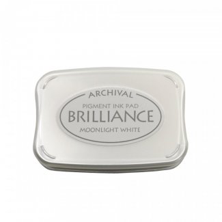 ALMOFADA DE CARIMBO 97*68*H19MMMM BRANCO METALLIC  ARTOZ