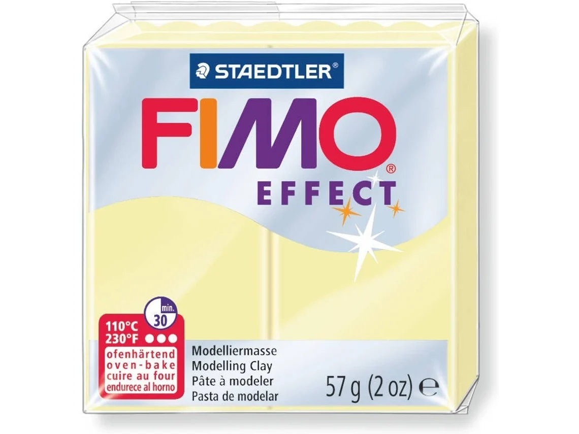 MASSA DE MODELAR FIMO SUAVE 56GR 105 BAUNILHA PASTEL