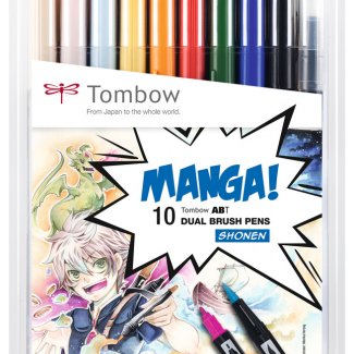 MARCADORES ABT MANGA 1  CX. 10 SHONEN