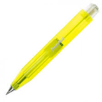 KAWECO ICE SPORT PUSH PENCIL YELLOW 0.7 MM