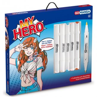 KIT DE DESENHO DE MANGÁ MEU HERÓI ANNA