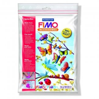 MOLDE MASSA FIMO BORBOLETAS