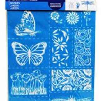 SETA STENCIL A5 JARDIM