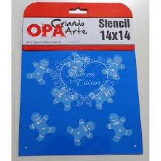 STENSIL OPA 14X14 GINGER